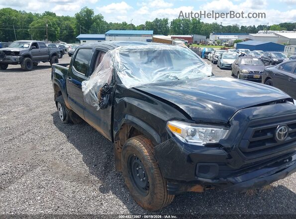 3TMCZ5ANXPM633736 2023 TOYOTA TACOMA Black Vista frontal