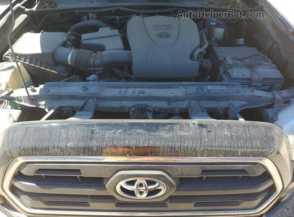 3TMDZ5BN1HM021915 2017 TOYOTA TACOMA Black Սալոնի հետևի տեսք