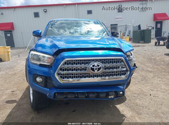 3TMDZ5BN1HM026452 2017 TOYOTA TACOMA Blue Widok wnętrza z tyłu
