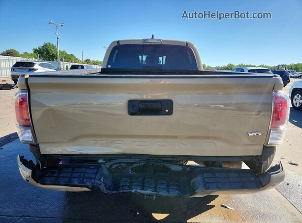 3TMDZ5BN1LM090547 2020 TOYOTA TACOMA Tan Вид ззаду