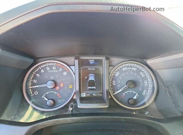 3TMDZ5BN1LM090547 2020 TOYOTA TACOMA Tan Вид щитка приладів