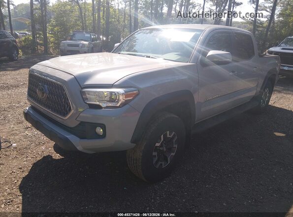 3TMDZ5BN2KM065932 2019 TOYOTA TACOMA Gray Передня ліва чверть