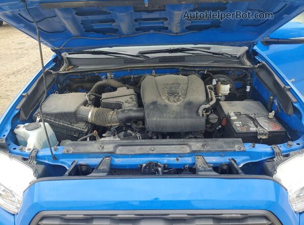 3TMDZ5BN2LM080304 2020 TOYOTA TACOMA Blue Vista interior trasera