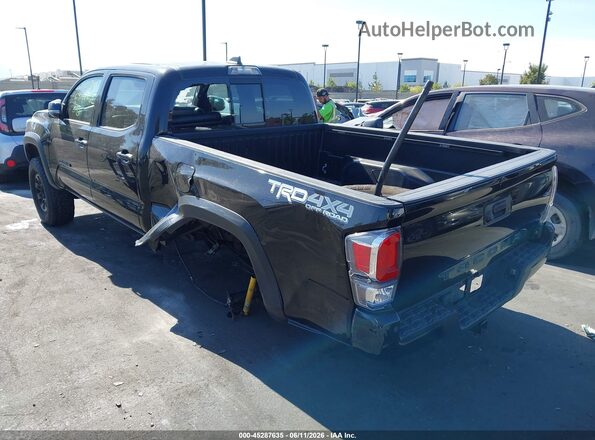 3TMDZ5BN2MM112783 2021 TOYOTA TACOMA Black Trasero izquierdo