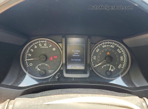 3TMDZ5BN3JM040486 2018 TOYOTA TACOMA Gray Սարքավորումների վահանակի տեսք