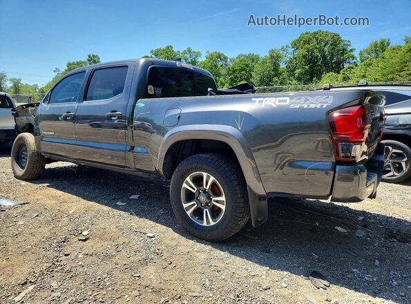 3TMDZ5BN3JM040486 2018 TOYOTA TACOMA Gray Հետևի ձախ