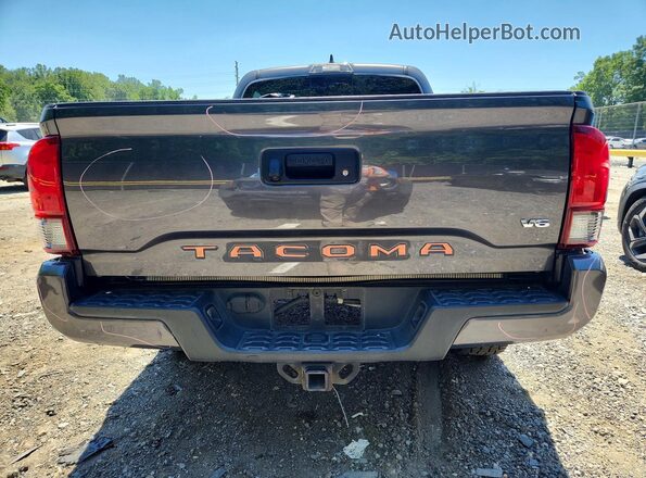 3TMDZ5BN3JM040486 2018 TOYOTA TACOMA Gray Հետևի տեսք