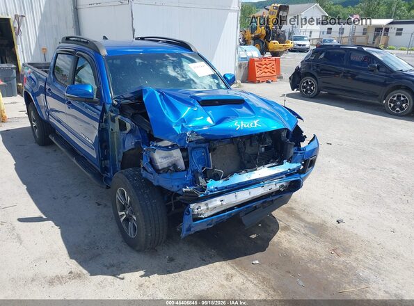 3TMDZ5BN3JM052816 2018 TOYOTA TACOMA Синий Вид спереди