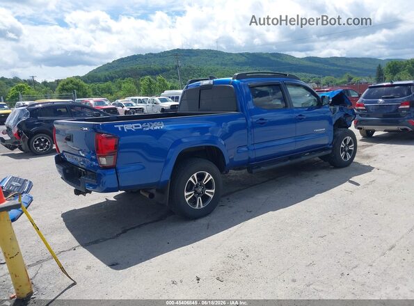 3TMDZ5BN3JM052816 2018 TOYOTA TACOMA Синий Задняя правая четверть