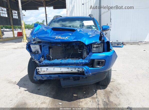 3TMDZ5BN3JM052816 2018 TOYOTA TACOMA Синий Вид задней части салона