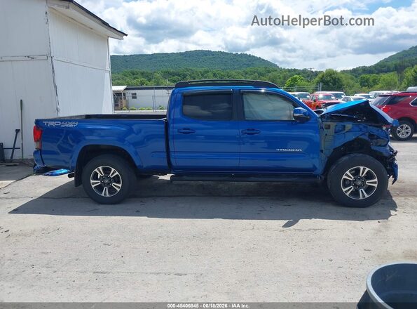 3TMDZ5BN3JM052816 2018 TOYOTA TACOMA Синий Панорамный вид салона 360°