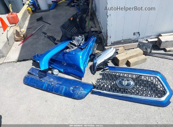 3TMDZ5BN3JM052816 2018 TOYOTA TACOMA Синий Вид щитка приборов