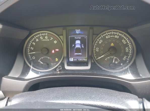 3TMDZ5BN3KM074588 2019 TOYOTA TACOMA Серый Вид задних сидений