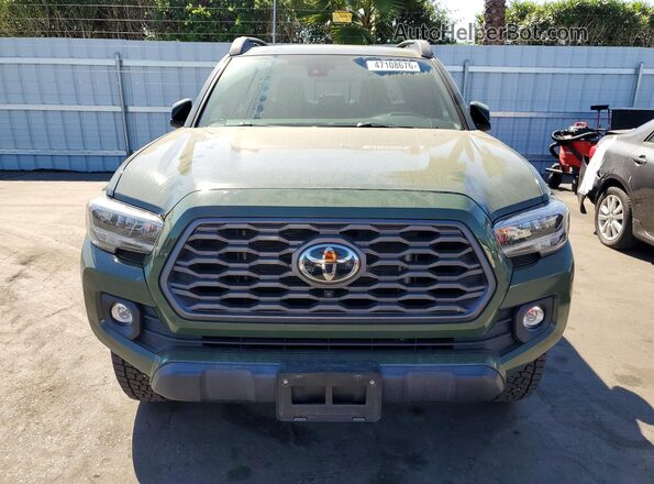 3TMDZ5BN3MM109536 2021 TOYOTA TACOMA Green 