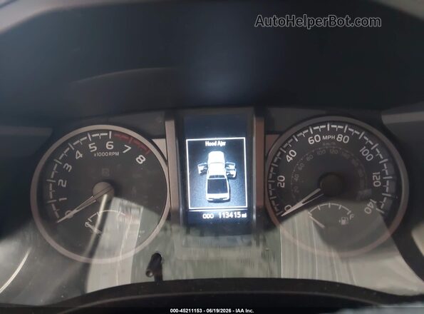3TMDZ5BN3MM114073 2021 TOYOTA TACOMA Black Вид задніх сидінь