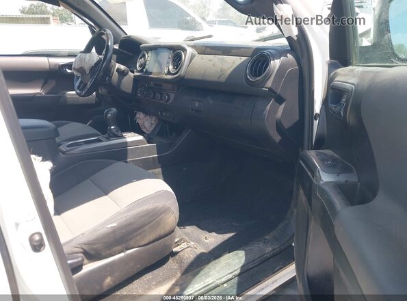 3TMDZ5BN3MM118852 2021 TOYOTA TACOMA White წინა სალონის ხედი