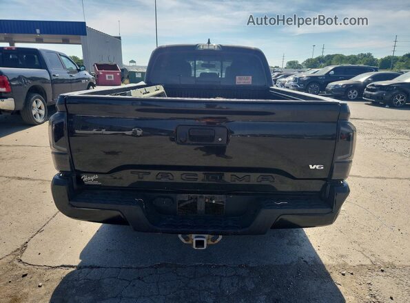 3TMDZ5BN4HM028048 2017 TOYOTA TACOMA Black უკანა ხედი