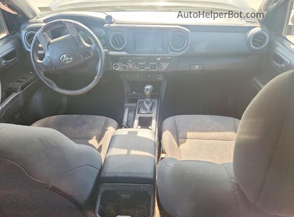 3TMDZ5BN4HM028048 2017 TOYOTA TACOMA Black წინა პანელის ხედი