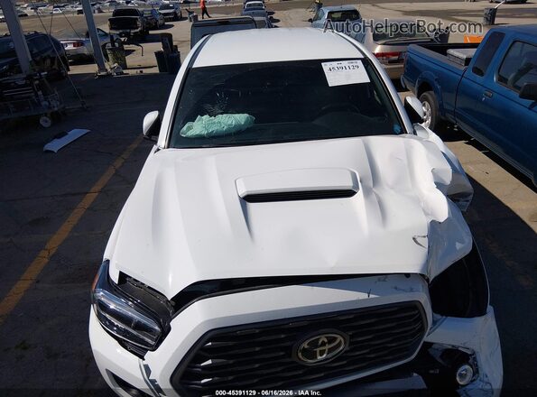 3TMDZ5BN4PM168938 2023 TOYOTA TACOMA White Widok wnętrza 360 stopni