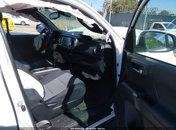 3TMDZ5BN4PM168938 2023 TOYOTA TACOMA White Widok wnętrza z przodu