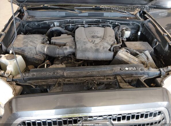 3TMDZ5BN5HM023845 2017 TOYOTA TACOMA Brown უკანა ხედი