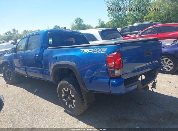 3TMDZ5BN5JM052476 2018 TOYOTA TACOMA Blue Tył lewy
