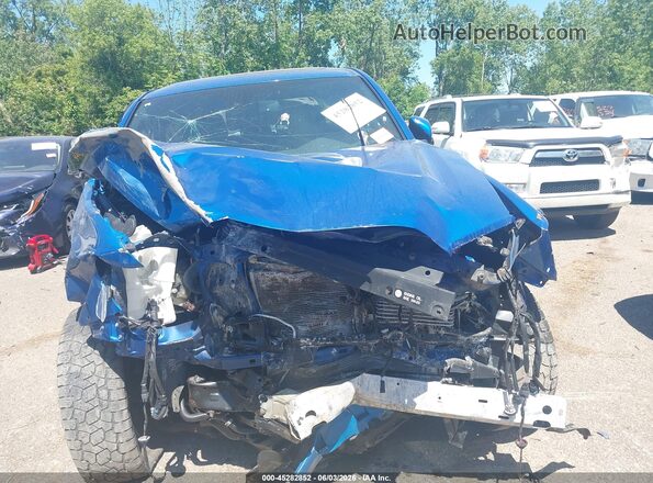 3TMDZ5BN5JM052476 2018 TOYOTA TACOMA Blue Widok zestawu wskaźników