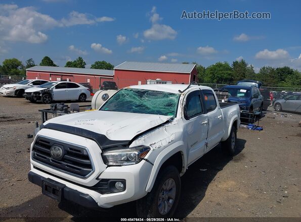 3TMDZ5BN6JM036769 2018 TOYOTA TACOMA White წინა ხედი