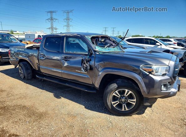 3TMDZ5BN6JM040417 2018 TOYOTA TACOMA Gray Front right
