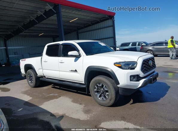 3TMDZ5BN6MM113743 2021 TOYOTA TACOMA White Սալոնի հետևի տեսք
