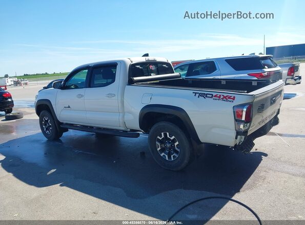 3TMDZ5BN6MM113743 2021 TOYOTA TACOMA White Սալոնի 360 աստիճան տեսք