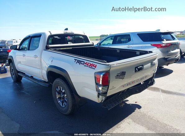 3TMDZ5BN6MM113743 2021 TOYOTA TACOMA White Դիմացի տեսք