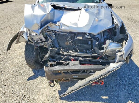 3TMDZ5BN7HM018176 2017 TOYOTA TACOMA Silver უკანა სალონის ხედი