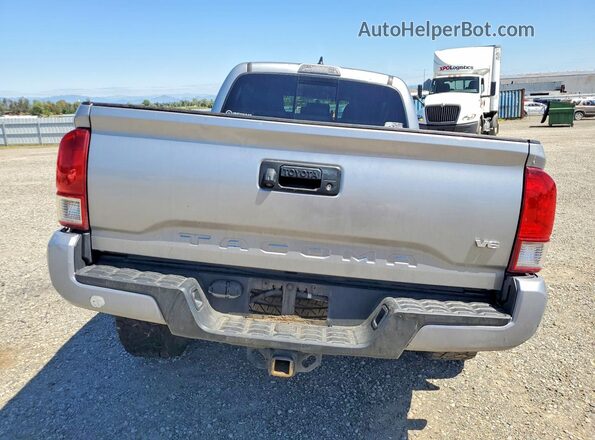 3TMDZ5BN7HM018176 2017 TOYOTA TACOMA Silver უკანა ხედი