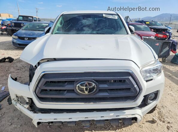 3TMDZ5BN8MM107832 2021 TOYOTA TACOMA White წინა ხედი