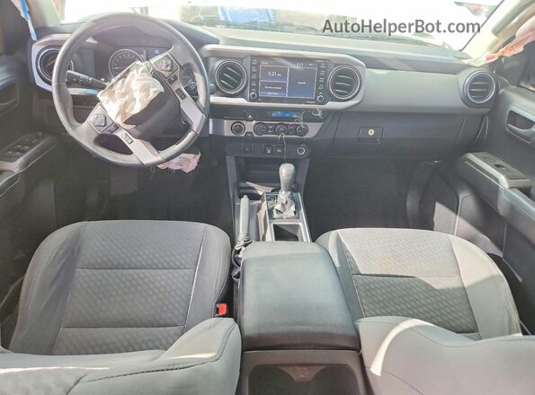 3TMDZ5BN8MM107832 2021 TOYOTA TACOMA White წინა პანელის ხედი