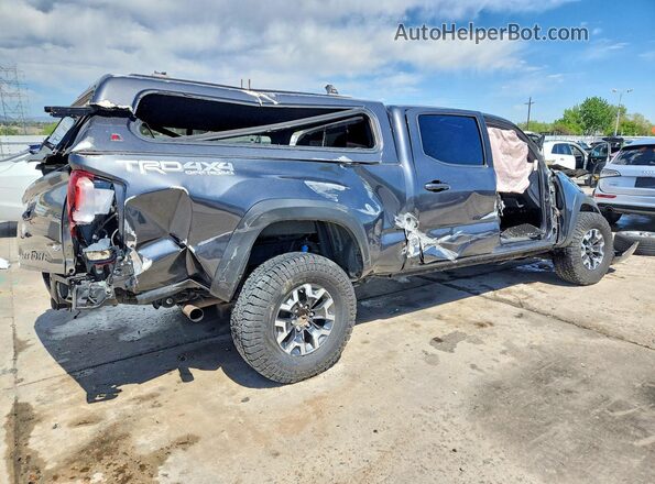 3TMDZ5BN9JM054585 2018 TOYOTA TACOMA Gray Задня права чверть