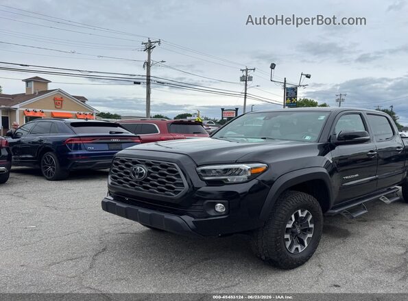 3TMDZ5BN9PM149379 2023 TOYOTA TACOMA Black Առջևի ձախ երեք քառորդ տեսարան