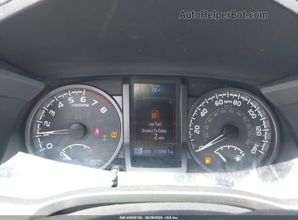 3TMDZ5BNXKM069341 2019 TOYOTA TACOMA Gray Widok tylnych siedzeń