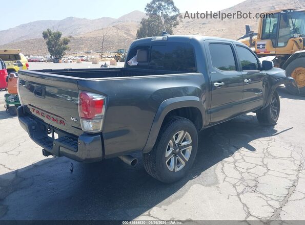 3TMEZ5CN3HM029985 2017 TOYOTA TACOMA Серый Задняя правая четверть