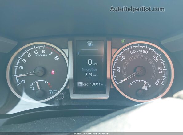3TMGZ5AN1JM159006 2018 TOYOTA TACOMA Light Blue Вид задних сидений