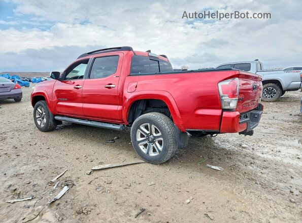 3TMGZ5AN7HM051449 2017 TOYOTA TACOMA Red Задня ліва чверть