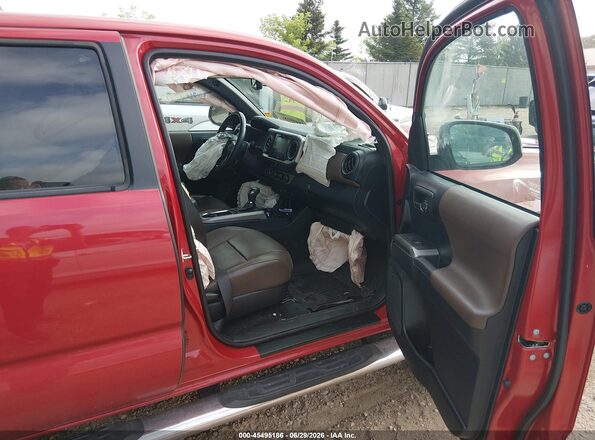 3TMGZ5AN7KM240609 2019 TOYOTA TACOMA Красный Вид салона спереди