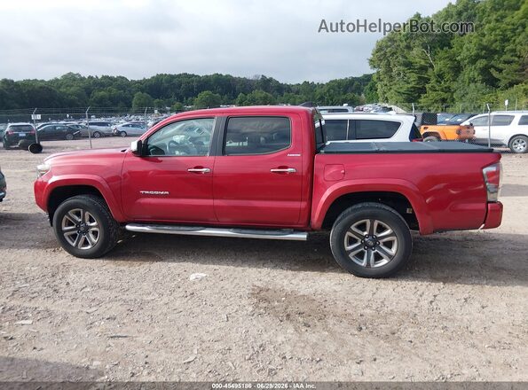 3TMGZ5AN7KM240609 2019 TOYOTA TACOMA Красный Панорамный вид салона 360°