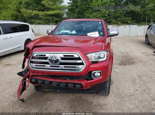 3TMGZ5AN7KM240609 2019 TOYOTA TACOMA Красный Вид щитка приборов