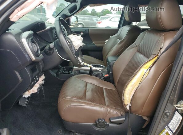 3TMGZ5ANXHM088849 2017 TOYOTA TACOMA Gray Սալոնի դիմացի տեսք