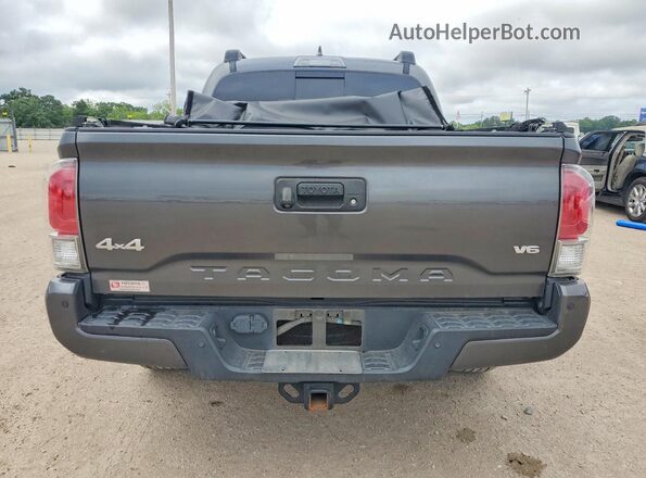 3TMGZ5ANXHM088849 2017 TOYOTA TACOMA Gray Հետևի տեսք