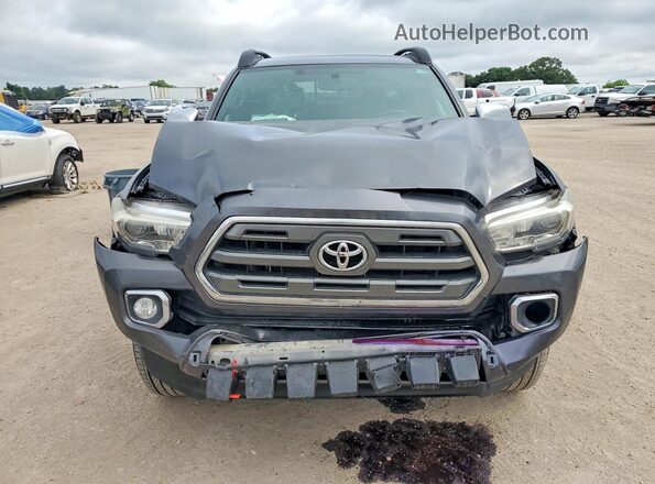 3TMGZ5ANXHM088849 2017 TOYOTA TACOMA Gray Դիմացի տեսք