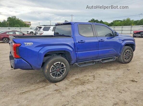 3TMKB5FN1RM001896 2024 TOYOTA TACOMA Blue უკანა მარჯვენა