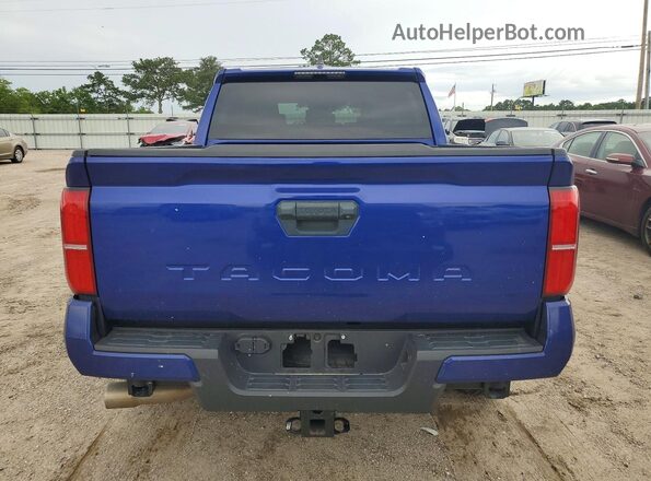 3TMKB5FN1RM001896 2024 TOYOTA TACOMA Blue უკანა ხედი